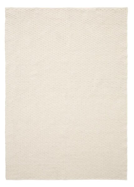 Krémszínű kézi szövésű pamutkeverék szőnyeg 160x230 cm Mascarell – Kave Home