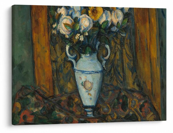 Kép - Paul Cézanne, Vase of Flowers, reprodukciók (70x50 cm)