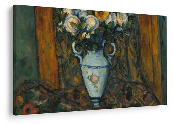 Kép - Paul Cézanne, Vase of Flowers, reprodukciók (90x60 cm)