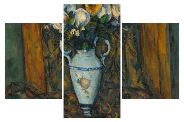 Kép - Paul Cézanne, Vase of Flowers, reprodukciók (90x60 cm)