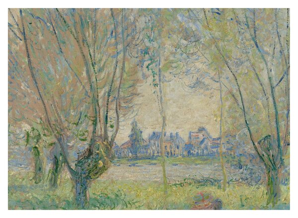 Kép - Claude Monet, Woman Seated under the Willows, reprodukciók (70x50 cm)