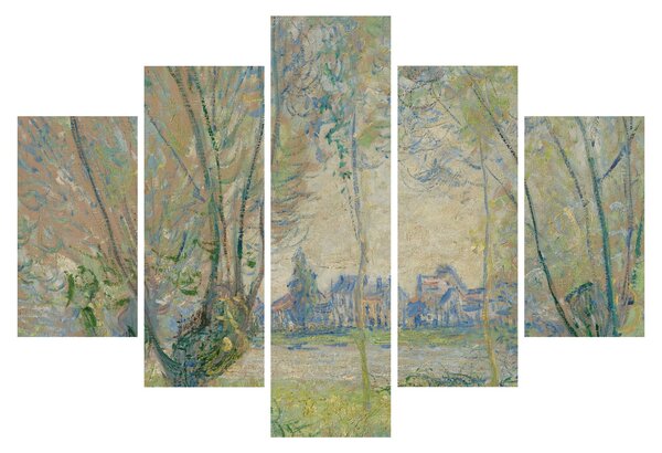 Kép - Claude Monet, Woman Seated under the Willows, reprodukciók (150x105 cm)