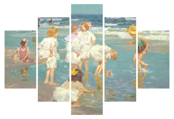 Kép - Edward Henry Potthast, A Holiday, reprodukciók (150x105 cm)