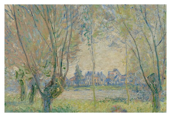 Kép - Claude Monet, Woman Seated under the Willows, reprodukciók (90x60 cm)