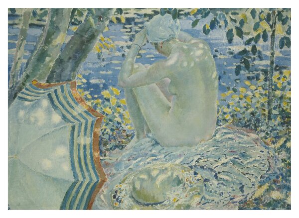 Kép - Frederick Carl Frieseke, On the Bank, reprodukciók (70x50 cm)
