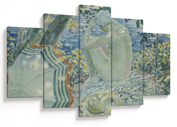 Kép - Frederick Carl Frieseke, On the Bank, reprodukciók (150x105 cm)