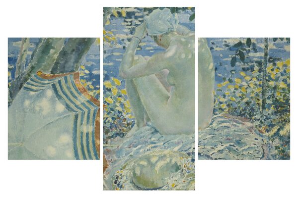 Kép - Frederick Carl Frieseke, On the Bank, reprodukciók (90x60 cm)