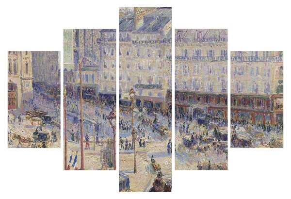 Kép - Camille Pissarro, The Place du Havre, reprodukciók (150x105 cm)
