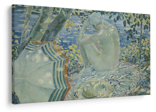 Kép - Frederick Carl Frieseke, On the Bank, reprodukciók (90x60 cm)