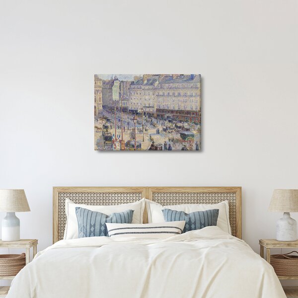 Kép - Camille Pissarro, The Place du Havre, reprodukciók (70x50 cm)