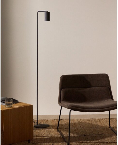 Fekete állólámpa (magasság 147 cm) Manie – Kave Home
