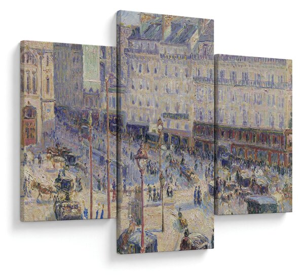 Kép - Camille Pissarro, The Place du Havre, reprodukciók (90x60 cm)