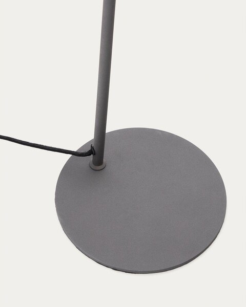Fekete állólámpa (magasság 147 cm) Manie – Kave Home