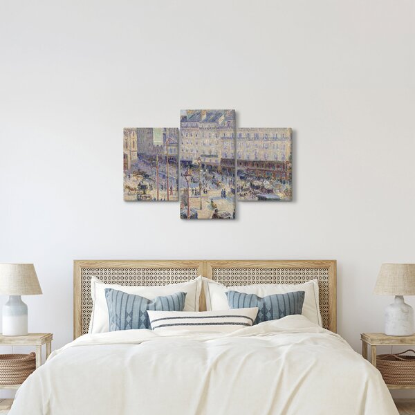 Kép - Camille Pissarro, The Place du Havre, reprodukciók (90x60 cm)