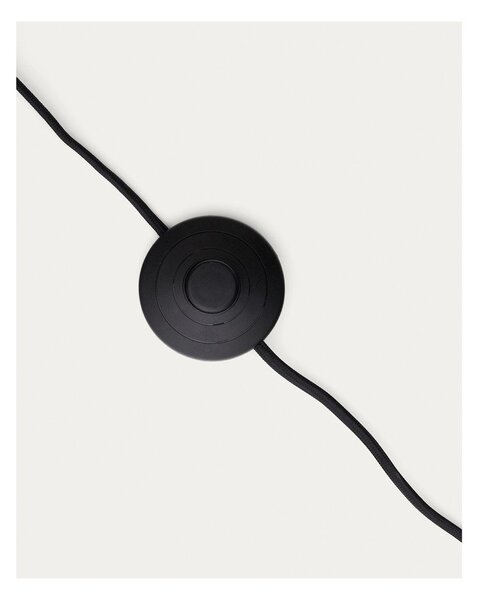 Fekete állólámpa (magasság 147 cm) Manie – Kave Home