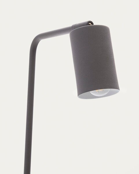 Fekete állólámpa (magasság 147 cm) Manie – Kave Home