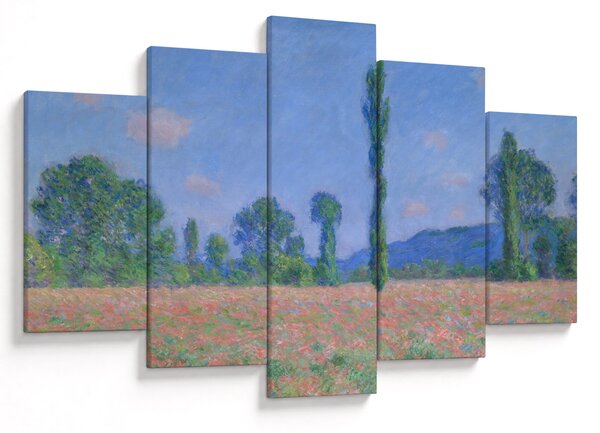 Kép - Claude Monet, Poppy Field (Giverny), reprodukciók (150x105 cm)