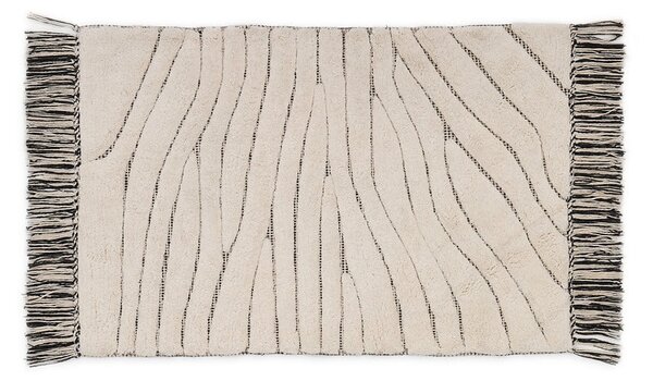 Bézs fürdőszobai kilépő 50x70 cm Crilda – Kave Home
