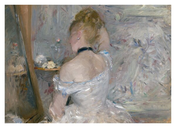 Kép - Berthe Morisot, Woman at Her Toilette, reprodukciók (70x50 cm)