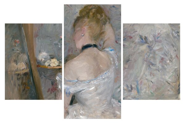 Kép - Berthe Morisot, Woman at Her Toilette, reprodukciók (90x60 cm)