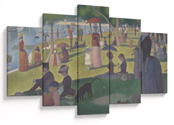 Kép - Georges Seurat, A Sunday on La Grande Jatte, reprodukciók (150x105 cm)