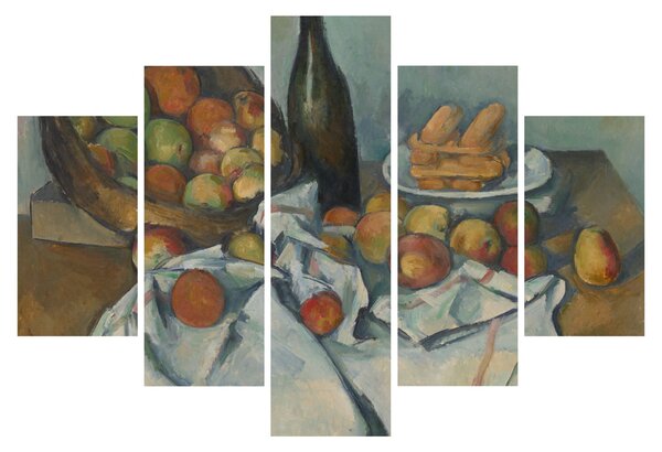 Kép - Paul Cezanne, The Basket of Apples, reprodukciók (150x105 cm)