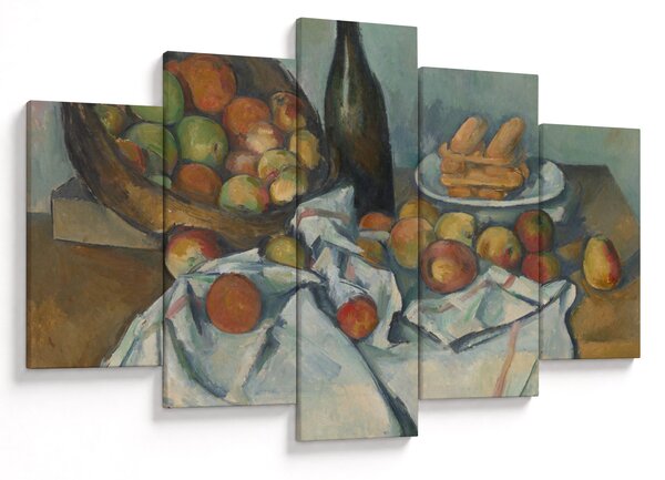 Kép - Paul Cezanne, The Basket of Apples, reprodukciók (150x105 cm)