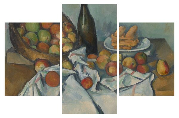 Kép - Paul Cezanne, The Basket of Apples, reprodukciók (90x60 cm)