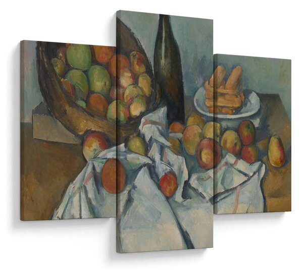Kép - Paul Cezanne, The Basket of Apples, reprodukciók (90x60 cm)
