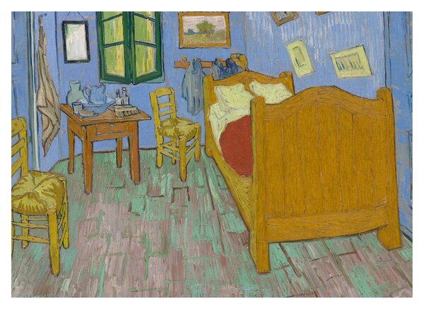 Kép - Vincent van Gogh, The Bedroom, reprodukciók (70x50 cm)