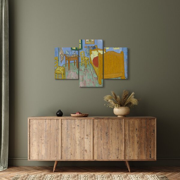 Kép - Vincent van Gogh, The Bedroom, reprodukciók (90x60 cm)
