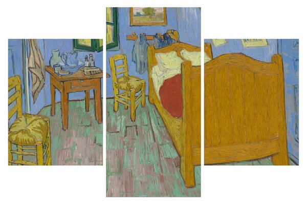Kép - Vincent van Gogh, The Bedroom, reprodukciók (90x60 cm)