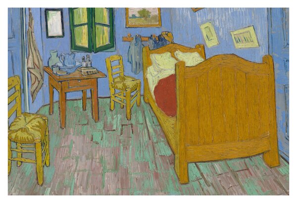 Kép - Vincent van Gogh, The Bedroom, reprodukciók (90x60 cm)