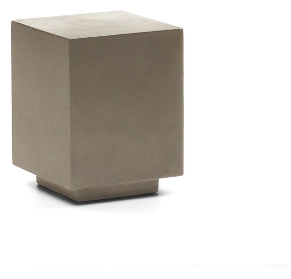 Kerti tárolóasztal 35x35 cm Rustella – Kave Home