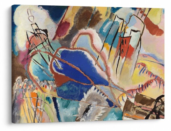 Kép - Vasily Kandinsky, Improvisation No. 30 (Cannons), reprodukciók (70x50 cm)