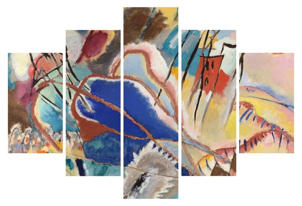 Kép - Vasily Kandinsky, Improvisation No. 30 (Cannons), reprodukciók (150x105 cm)