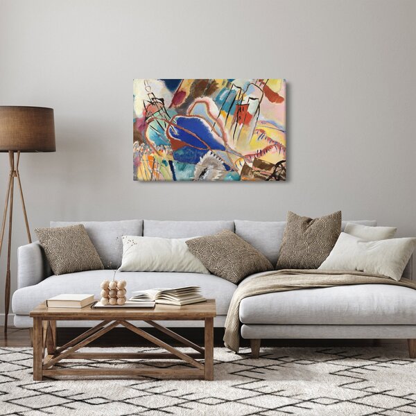 Kép - Vasily Kandinsky, Improvisation No. 30 (Cannons), reprodukciók (90x60 cm)