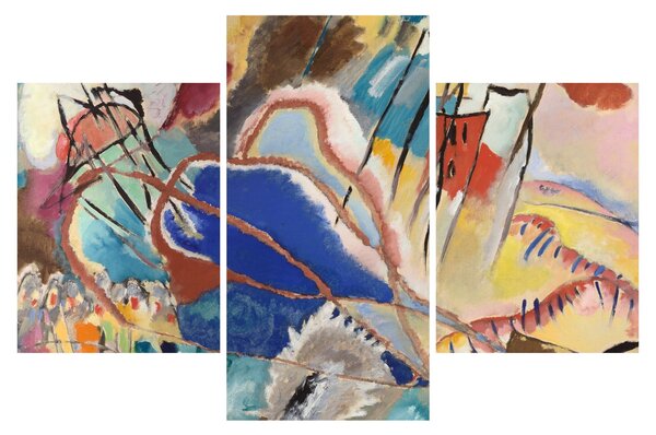 Kép - Vasily Kandinsky, Improvisation No. 30 (Cannons), reprodukciók (90x60 cm)