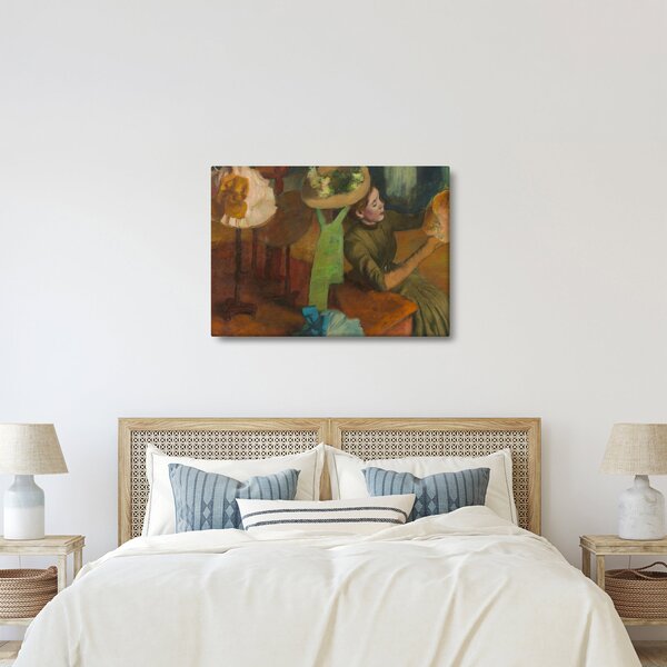 Kép - Edgar Degas, The Millinery Shop, reprodukciók (70x50 cm)
