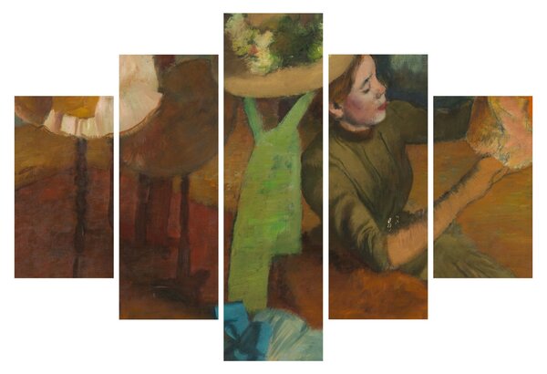 Kép - Edgar Degas, The Millinery Shop, reprodukciók (150x105 cm)