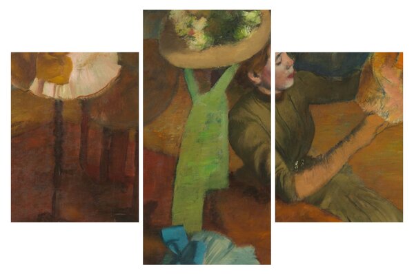 Kép - Edgar Degas, The Millinery Shop, reprodukciók (90x60 cm)