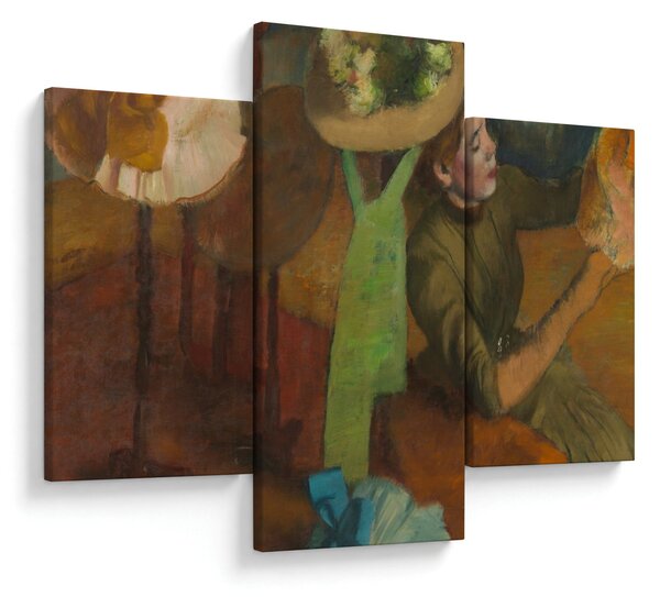 Kép - Edgar Degas, The Millinery Shop, reprodukciók (90x60 cm)