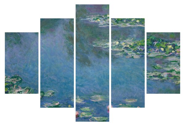 Kép - Claude Monet, Water Lilies, reprodukciók (150x105 cm)