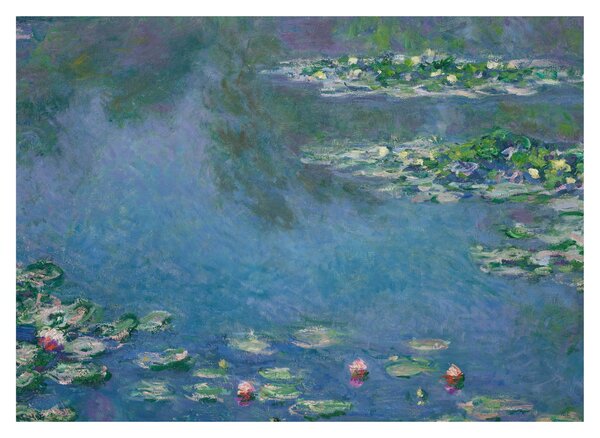 Kép - Claude Monet, Water Lilies, reprodukciók (70x50 cm)