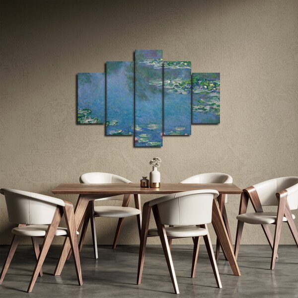 Kép - Claude Monet, Water Lilies, reprodukciók (150x105 cm)