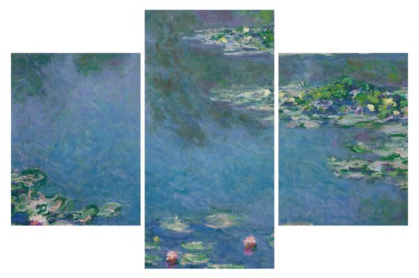 Kép - Claude Monet, Water Lilies, reprodukciók (90x60 cm)