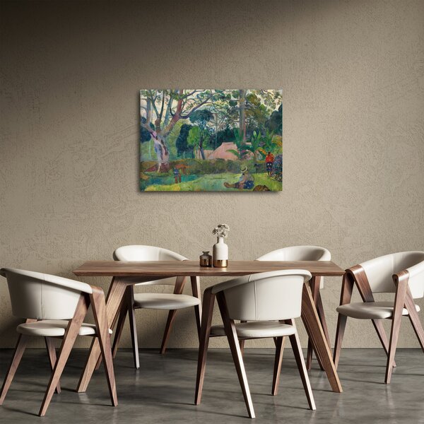 Kép - Paul Gauguin, Te raau rahi (The Big Tree), reprodukciók (70x50 cm)