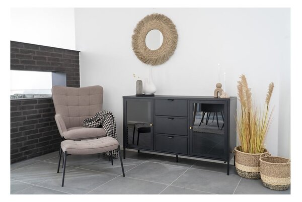 Világosszürke füles fotel Glasgow – House Nordic