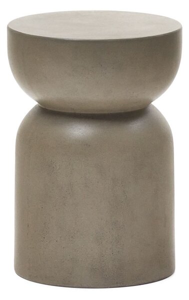 Beton kerek kerti kisasztal ø 32 cm Garbet – Kave Home