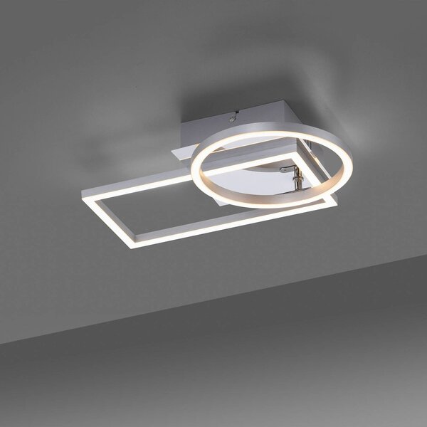 Iven LED mennyezeti lámpa, acél, 37x26cm